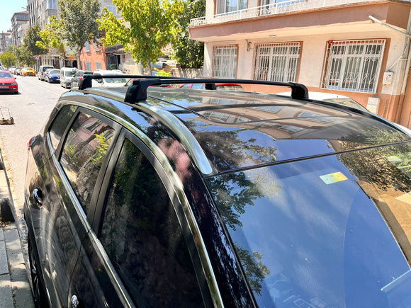 For Chery Tiggo 8 Pro 2022-2025 Aluminium Cross Bar, Roof Rack System, Flush Rail, Silver