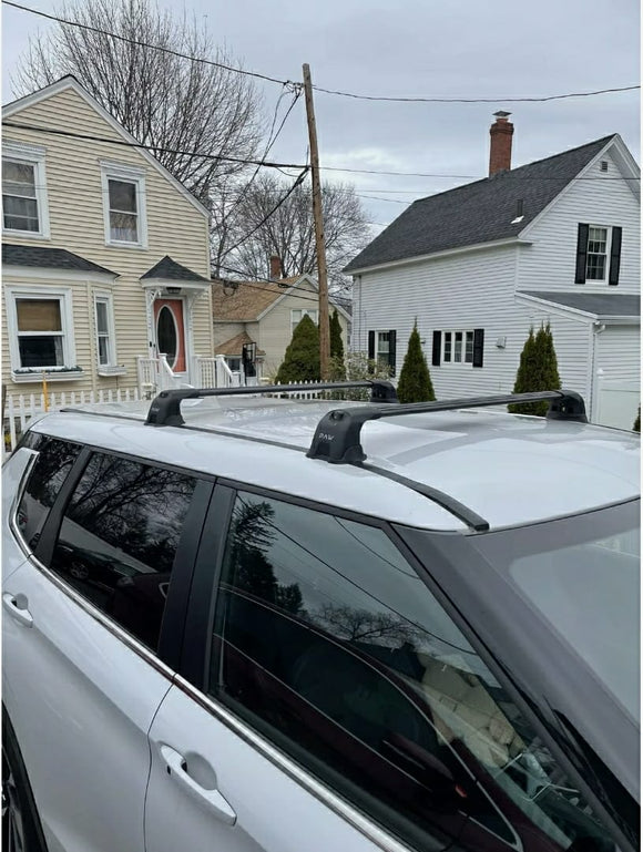 For Bmw 3 Coupe (E46) | 1999-2006 Roof Rack Cross Bars Fix Point, Black