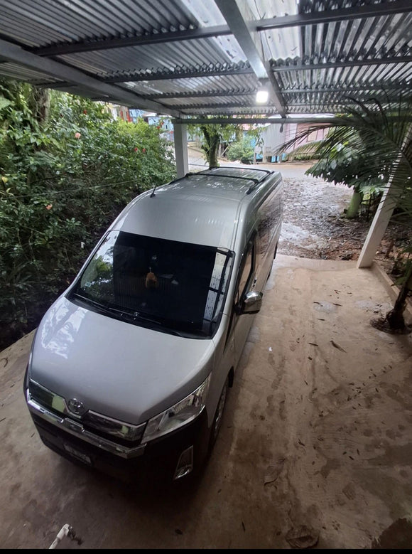 For Toyota Hiace H300 H2 Roof Side Rails Ultimate Style Silver 2019-Up Full Set