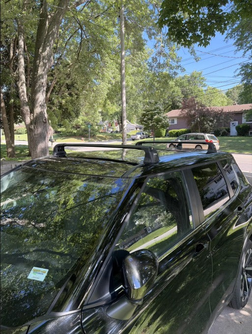 For Mitsubishi Outlander 2022-2026 Roof Rack Cross Bars Fix Point Silver