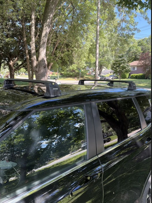 For Mitsubishi Outlander 2022-2026 Roof Rack Cross Bars Fix Point Silver