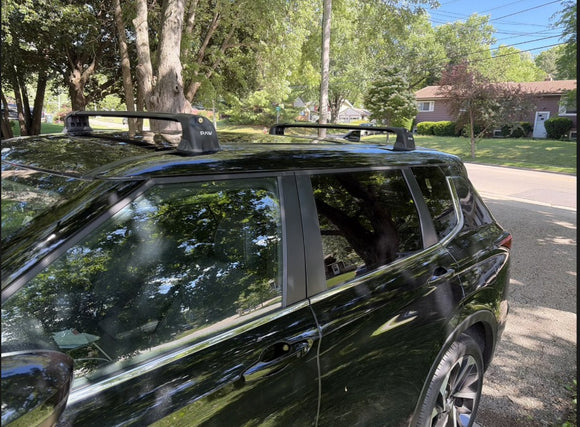 For Mitsubishi Outlander 2022-2026 Roof Rack Cross Bars Fix Point Silver