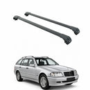 111. Kompatibel mit abschließbaren Aluminium-Dachträgern für Fahrzeuge mit Standarddach Toros Pro 1 Black-1