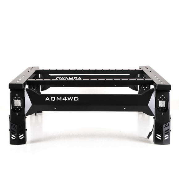 Fit Ford Maverick Overland Bed Rack 2020-2025 Black Steel