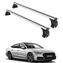 For Audi A7 2018-2025 Roof Rack Cross Bars Pro 4 Silver-1