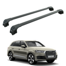 For Audi Q7 2016-2025 Roof Rack Cross Bars Flush Rails Black-1