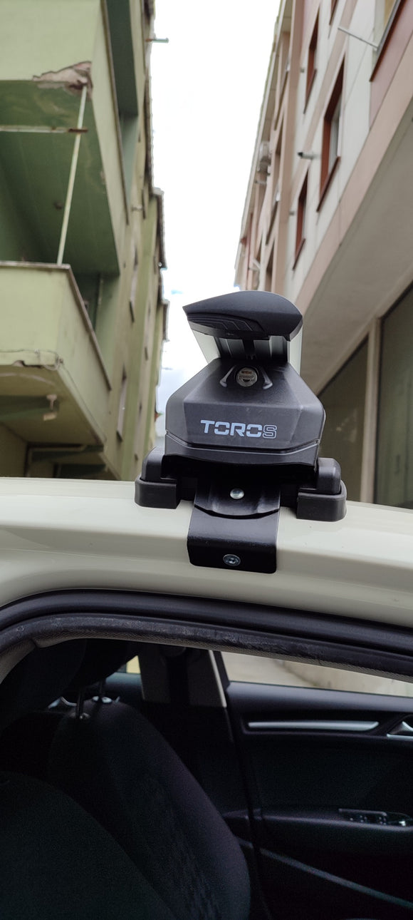 For Audi A3 2013-2020 Sedan Roof Rack Cross Bars Normal Roof Alu Silver