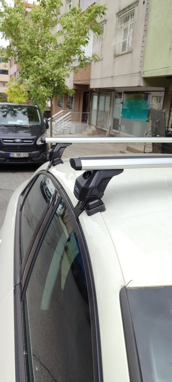 For Audi A3 2013-2020 Sedan Roof Rack Cross Bars Normal Roof Alu Black