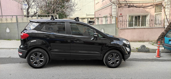 For Ford Ecosport 2018-2025 Roof Rack Cross Bars Normal Roof Black