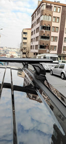 For Ford Mondeo 2012-2022 Roof Rack Cross Bars Normal Roof Alu Black-5