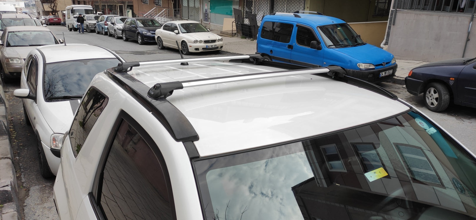 Für Suzuki Grand Vitara 2005–2014, Dachträgersystem, Träger, Querträger, Aluminium, abschließbar, hochwertige Metallhalterung, schwarz