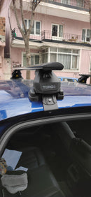 For Audi A4 B9 2017-2025 Roof Rack Cross Bars Normal Roof Alu Silver-5