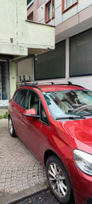 222. Kompatibel mit abschließbaren Aluminium-Dachträgern für Fahrzeuge mit Standarddach Toros Pro 2 Silver-5