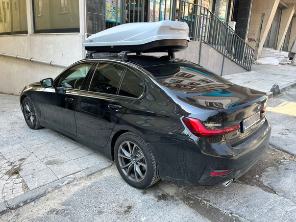 For Bmw 3 Sedan (G20) | 2018-2025 Roof Rack Cross Bars Fix Point, Black