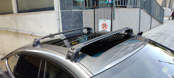 For Bmw 3 GT (F34) | 2013-2019 Roof Rack Cross Bars Fix Point Black