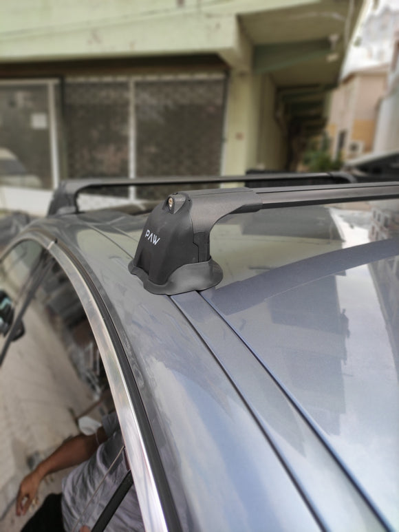 For Bmw 5 Sedan G30 (2016-2023) Roof Rack Cross Bars Fix Point, Black