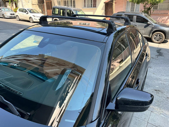 For Bmw 5 Sedan (G60) 2024-2025 Roof Rack Cross Bars Fix Point, Black