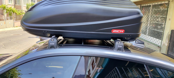 For Bmw 5 GT (F07) 2009-2017 Roof Rack Cross Bars Fix Point, Silver