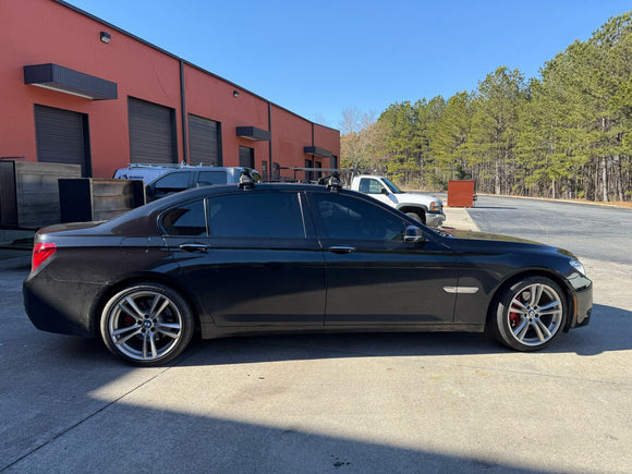 For Bmw 7 Sedan 2007-2016 (F01/02) Roof Rack Cross Bars Normal Roof Silver