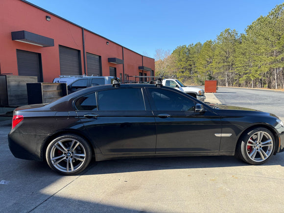 For Bmw 7 Sedan 2007-2016 (F01/02) Roof Rack Cross Bars Normal Roof Silver