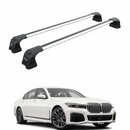 For Bmw 7 (G70) 2022-2025 Roof Rack Cross Bars Fix Point Alu Silver-1