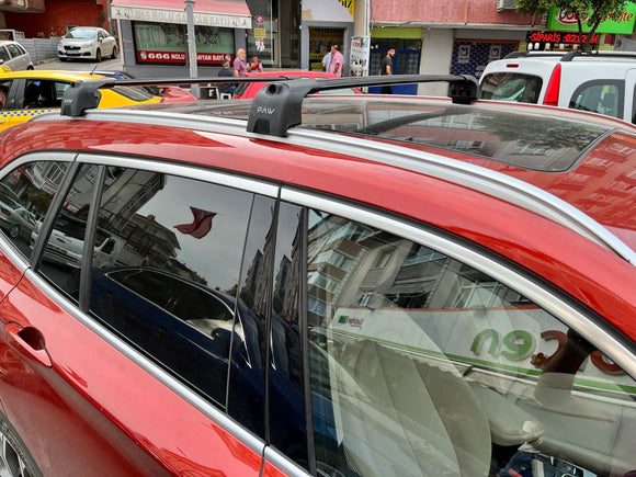 For Chevrolet Trax (2023-2025) Roof Rack Cross Bars Flush Rail Fix Point, Silver