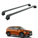 For Bmw X1 (U11) 2022-2025 Roof Rack Cross Bars Flush Rails, Black-1