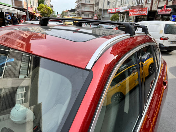 For Bmw X1 (U11) 2022-2025 Roof Rack Cross Bars Flush Rails, Silver