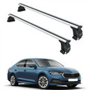 Paw Abschließbarer Aluminium-Dachträger für Fahrzeuge mit Standarddach für Skoda Octavia A7 2013---1