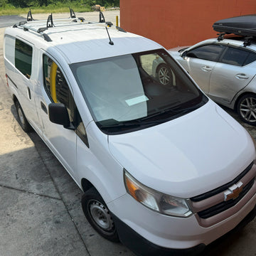 für Nissan NV200 Dachreling und Dachträger Querträger Plus Schwarz Farbe LWB - 0