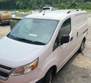 For Nissan E NV200 2014-Up Aluminium Roof Side Rails Plus Silver-2