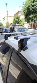 For Citroen C3 B618 2016-2025 Roof Rack System, Aluminium Cross Bar, Normal Roof, Silver-6