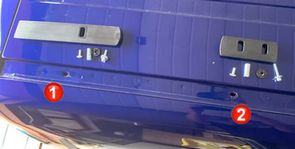 For Ford Transit Connect LWB (2013-2023) Roof Side Rails Ultimate Style, Black