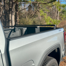 Für Ford F150 Lightning 2022-Up Dachträgersystem, Aluminium-Querstange, Metallhalterung, abschließbar, Schwarz-1