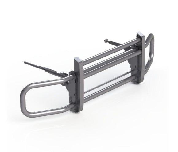 For Freightliner Cascadia Truck Deer Animal Moose Guard Bumper 2018-Up Black