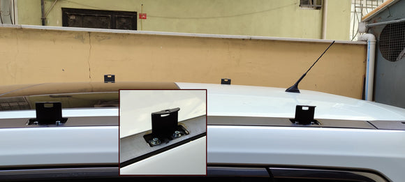 For Nissan X-Trail T32 2014-2021 Roof Rack System, Aluminium Cross Bar, Fix Point, Silver