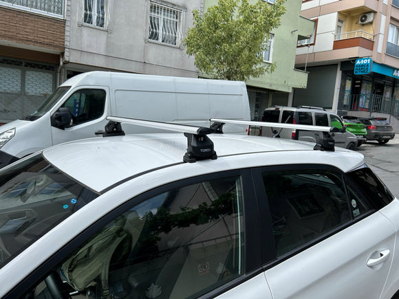 For Subaru Impreza Hatchback 2007-2014 Roof Rack Cross Bar Fix Point Pro Fix Black