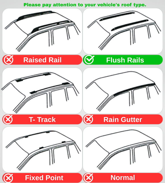 For Ford Taurus 2013-2020 Roof Rack Cross Bars Normal Roof Alu Silver