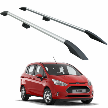 For Ford B-Max B232 Roof Rack Rails - Silver (2013-2016) Plus Series