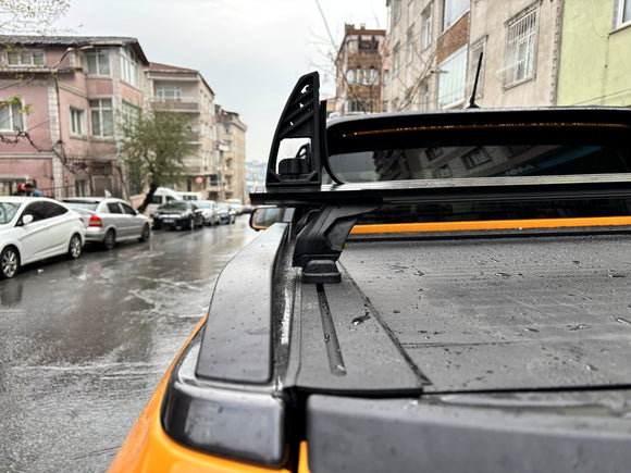 For Ford Ranger Wiltrack 2022-2025 Bed Rack Cross Bars Alu Black