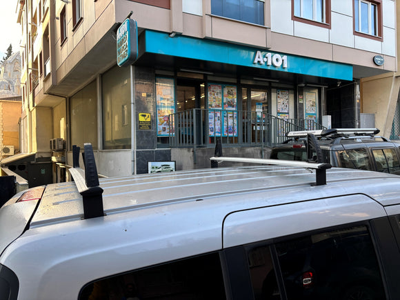 For Ford Transit Connect (2013-2023) Ladder Roof Rack Carrier Cross Bars Aluminum, 2 Qty