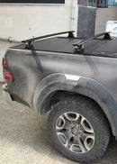 For Ford F250 Bed Rack for Retractable Covers with T-slots 2015-Up Silver-9