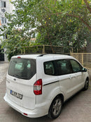 For Ford Transit Courier 2013-2023 Roof Side Rails Ultimate Style Alu Black-7