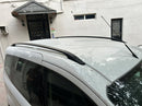 For Ford Transit Courier 2013-2023 Roof Side Rails Ultimate Style Alu Black-5