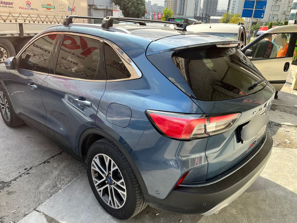 For Ford Escape CX482 (2020-2025) Roof Rack Cross Bars Flush Rail, Black