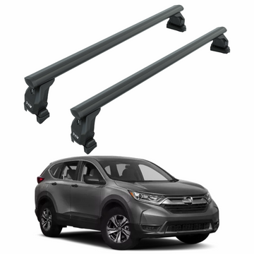 Roof Rack Cross Bars Compatible with 2012-2024 Honda CR-V Without Roof Rails Black