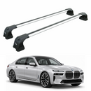 For BMW i7 (G70) 2022-Up Roof Rack Cross Bars Fix Point, Silver-1