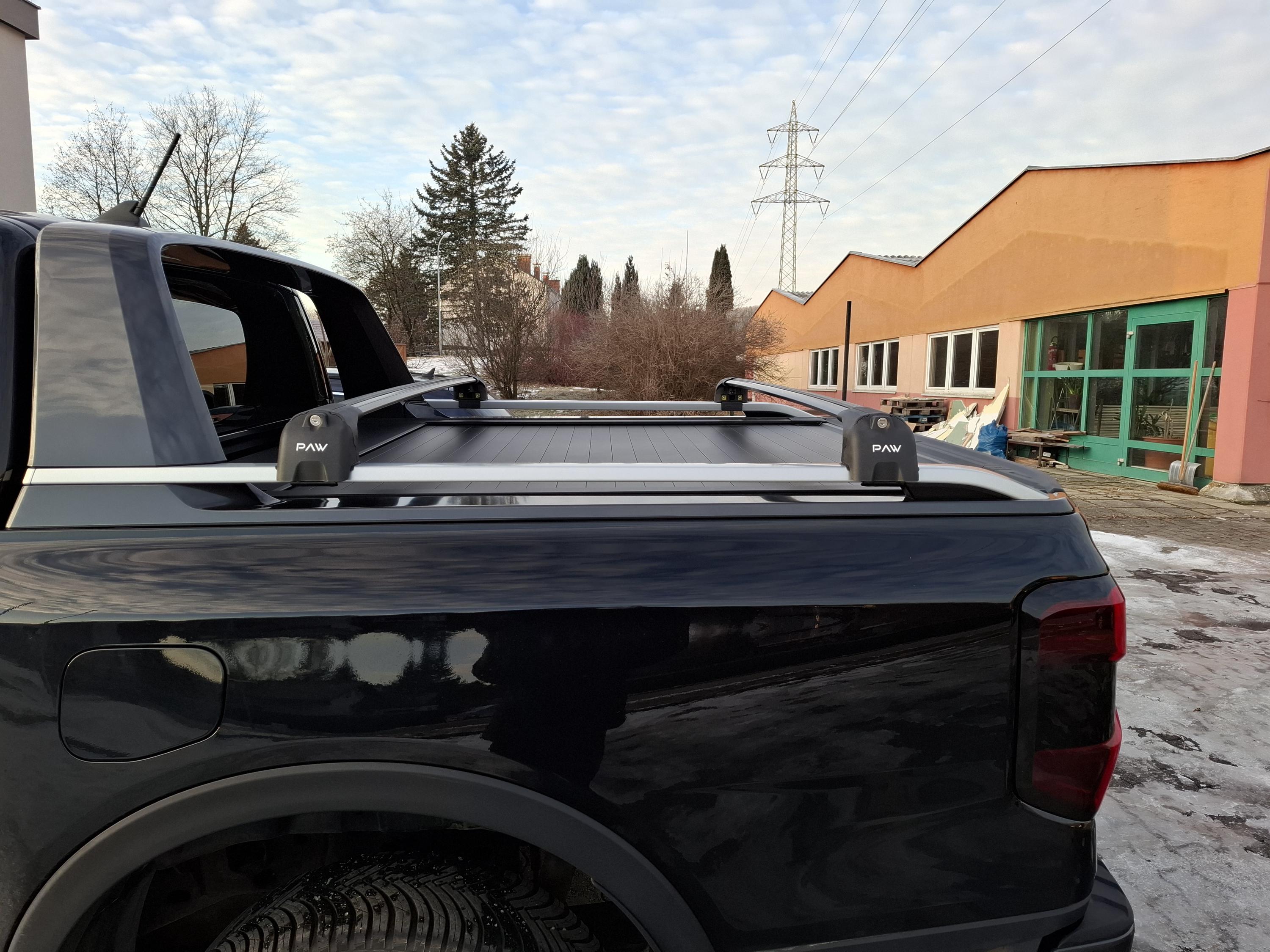 Kompatibel mit Hyundai Santa Cruz Truck Bed Rack Black Color