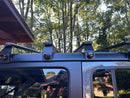 For Jeep Wrangler JK 2007-2018 Roof Rack Cross Bars Metal Bracket Rain Gutters Silver-9