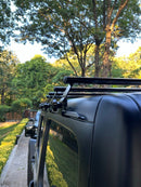 JEEP Wrangler JL Hardtop-Dachträger für Fahrzeuge mit Regenrinnen, silberfarben, ab 2018-10